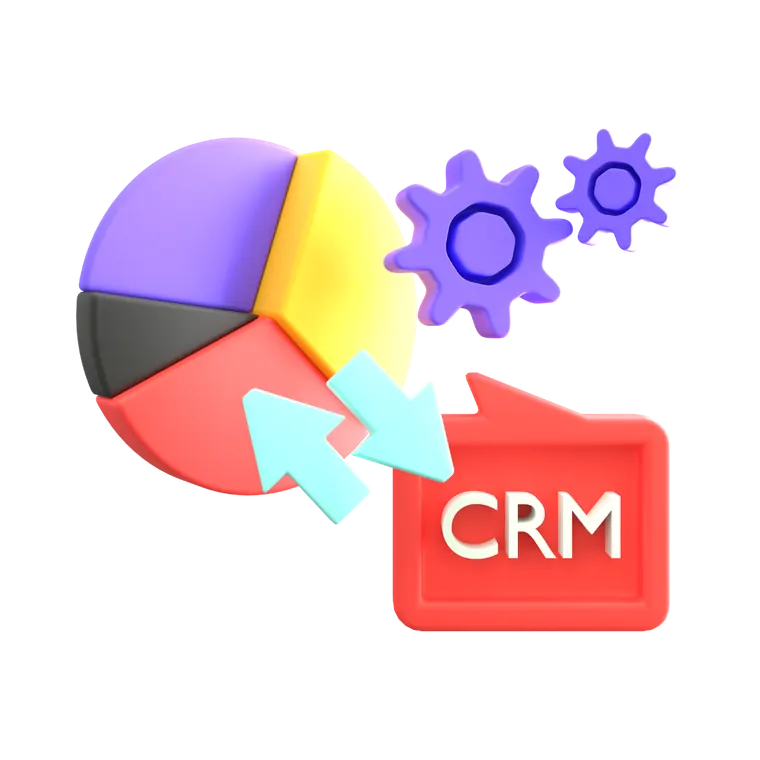 AI automation and CRM workflow for real estate agents illustration