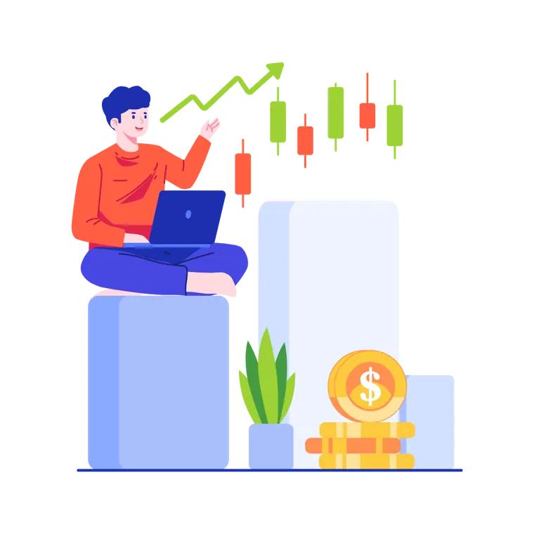 Real estate lead generation growth illustration
