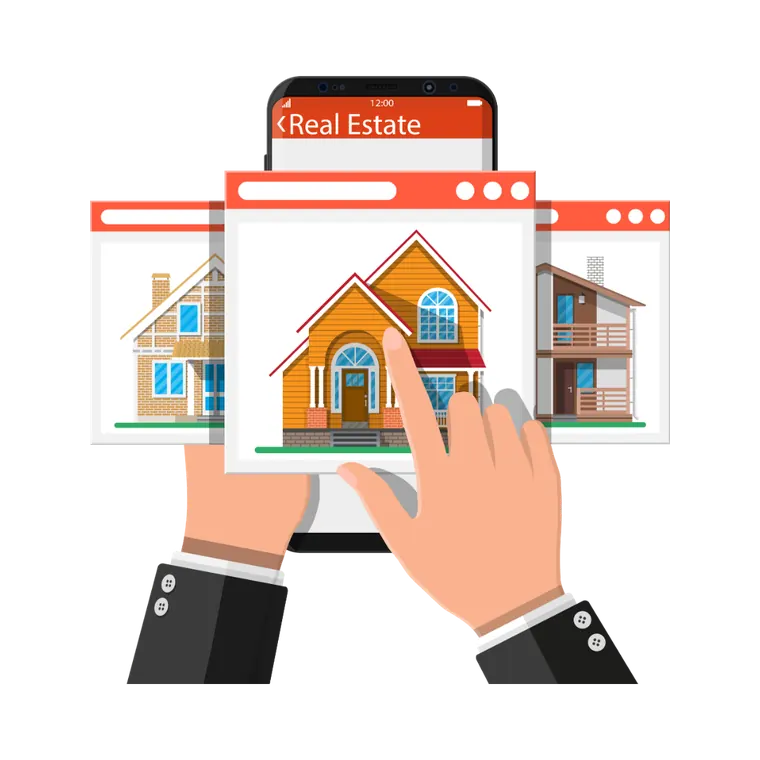 Realtor productivity tools and mobile workflow illustration